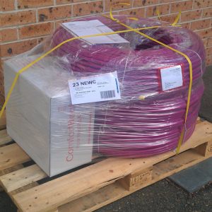 DIY hydronic kit packed for delivery